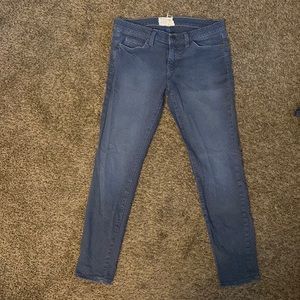 Current/Elliott polka dot skinny jeans